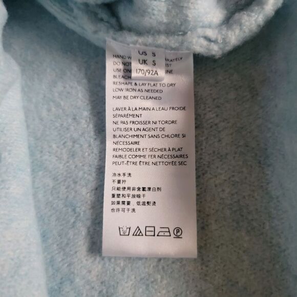 🆕 Free People Intimately Living In This Pullover Soft Cozy Sweater Light Blue - Picture 13 of 14